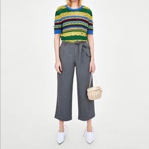 Zara cropped pants